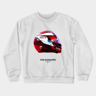 F1 2020 Kimi Raikkonen Crash Helmet Crewneck Sweatshirt